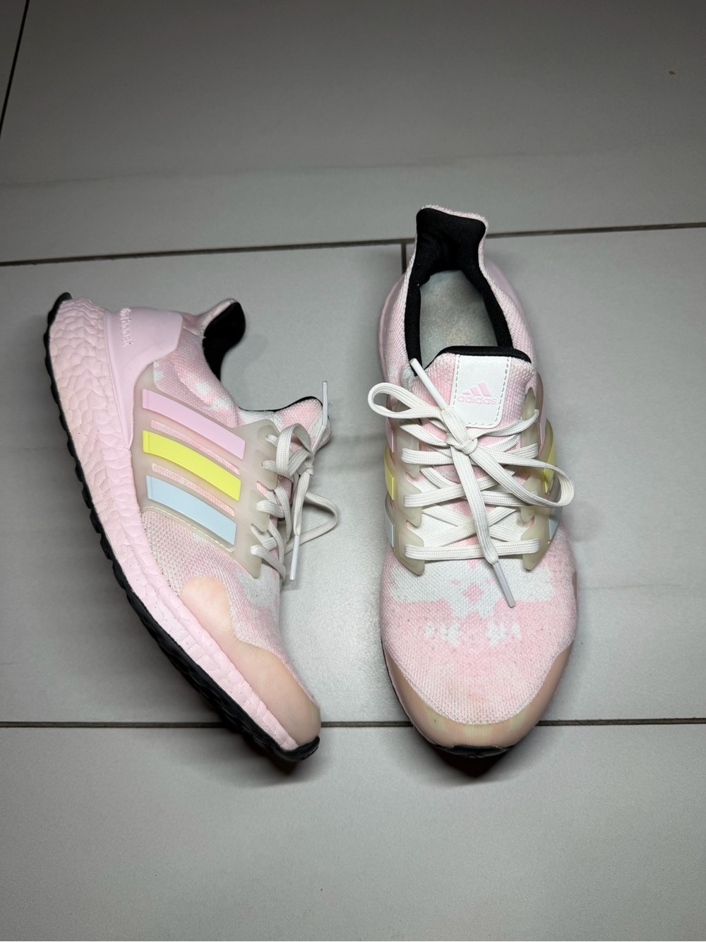 Size 8 - Adidas Womens UltraBoost 'Pastel Pink'